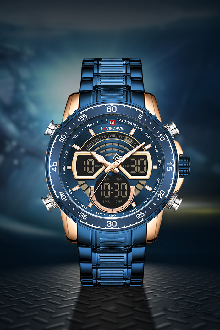 Reloj Deportivo Multifuncional Para Hombre.